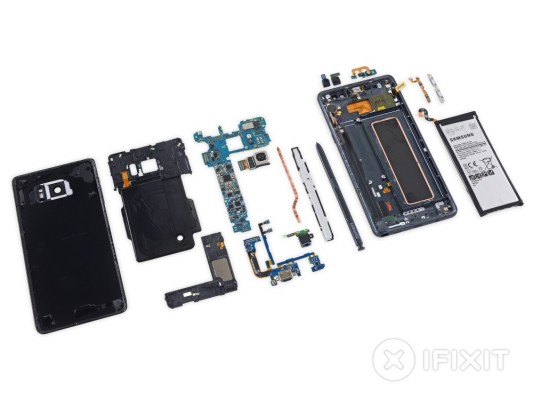 Что внутри Samsung Galaxy Note 7 — разборка смартфона