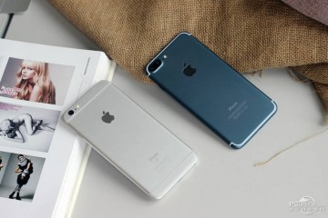 Первые фото работающего iPhone 7 Plus в новом цвете