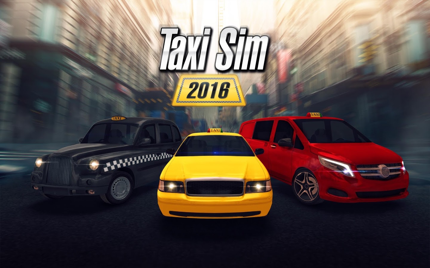 Taxi Sim 2016 3.1. Скриншот 1