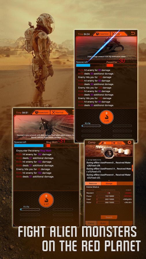 The Mars Files: Survival Game 1.3.2. Скриншот 2