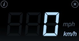 Speedometer Touch. Скриншот 1