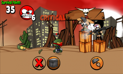 Zombies Can't Jump. Скриншот 1