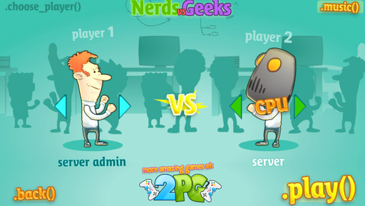 Nerds Vs Geeks. Скриншот 3