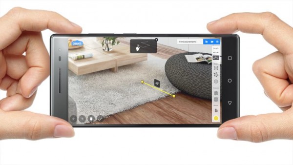 Первый смартфон с поддержкой Google Tango поступил в продажу