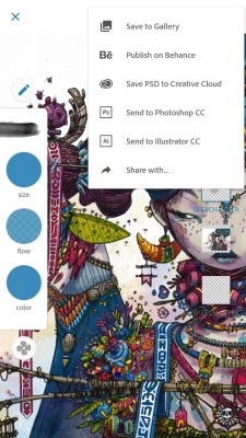 Adobe выпустила Comp CC, Photoshop Sketch и Photoshop Fix для Android