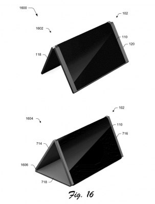 Microsoft раскрыла дизайн Surface Phone в патенте