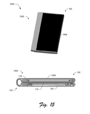 Microsoft раскрыла дизайн Surface Phone в патенте