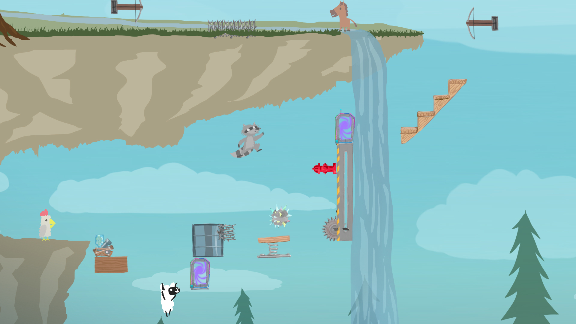 Ultimate Chicken Horse 1.13.13. Скриншот 4