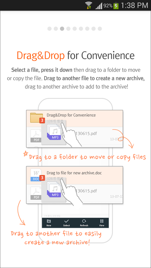 ALZip File Manager 1.11.0.2. Скриншот 2