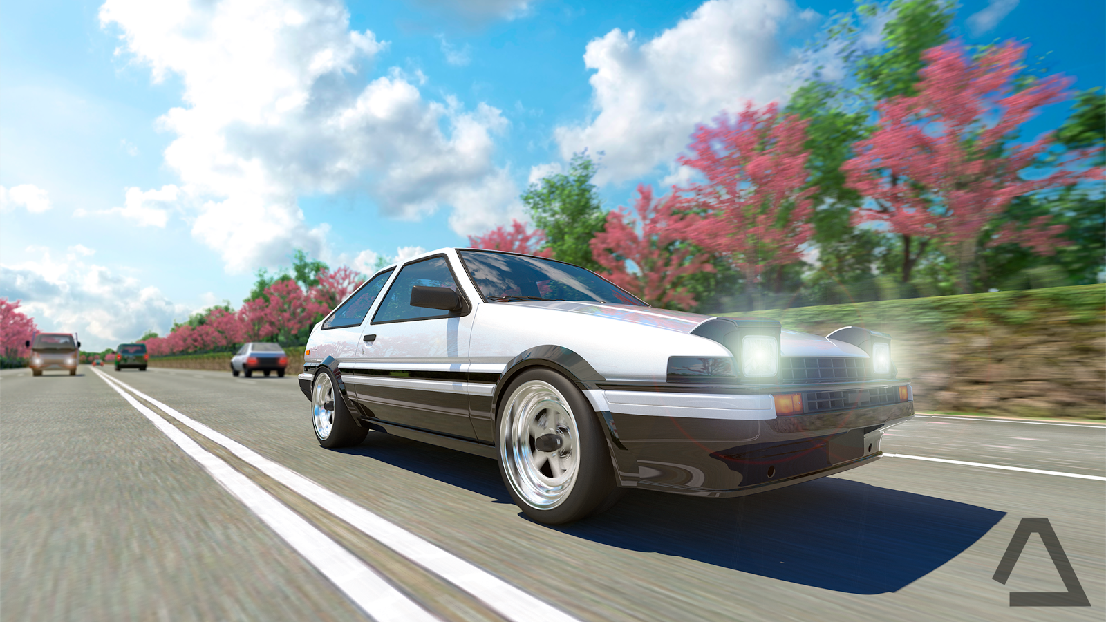 Driving Zone: Japan 0.00.26. Скриншот 7