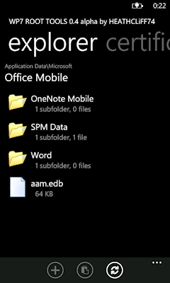 WP7 Root Tools 1.2. Скриншот 2
