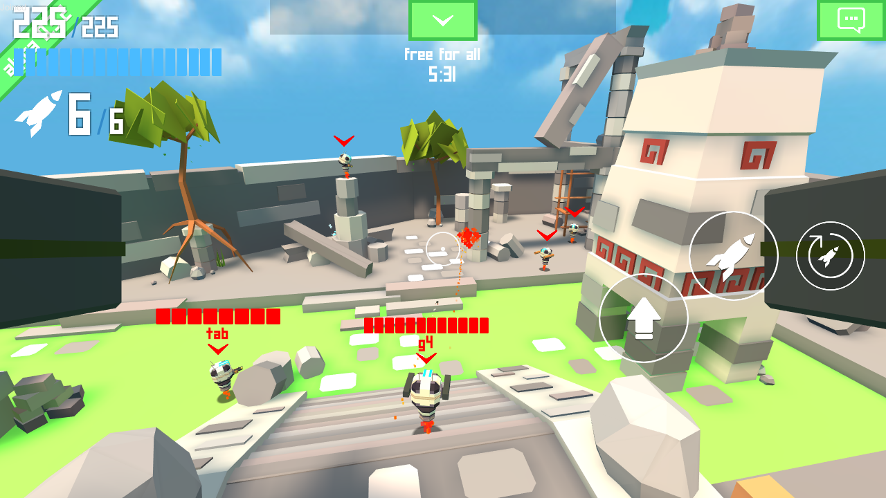 Rocket Shock 3D - Alpha 0.7.0. Скриншот 1
