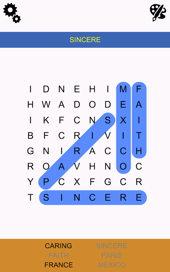 Word Search Epic 1.7.6. Скриншот 2