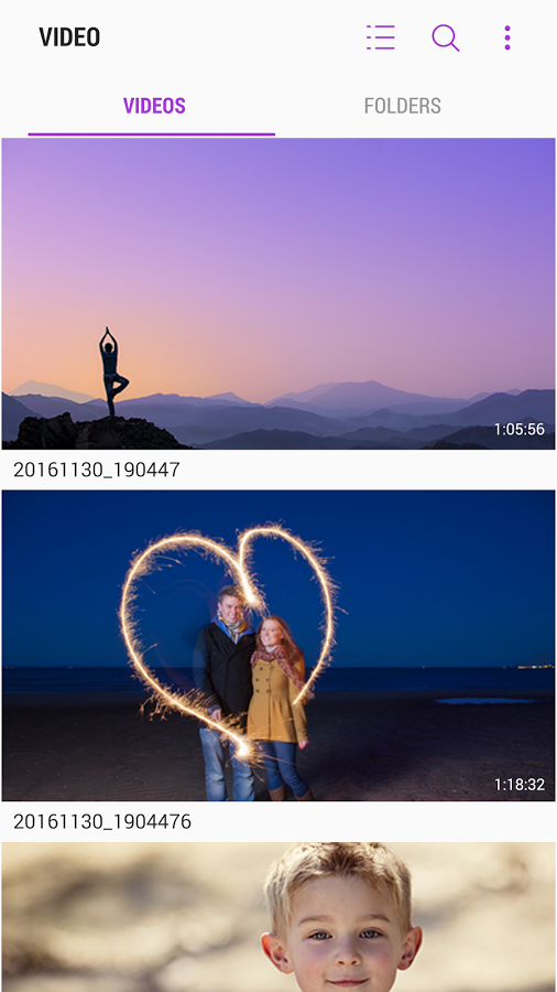 Samsung Video Library 1.4.22.81. Скриншот 4