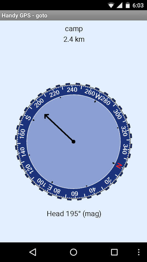 Handy GPS 44.5. Скриншот 2