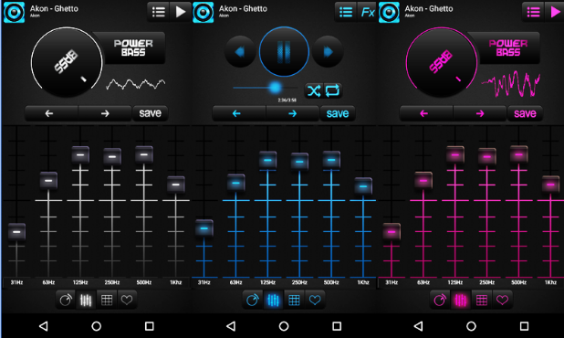 Bass Booster and Equalizer 1.1.16. Скриншот 3