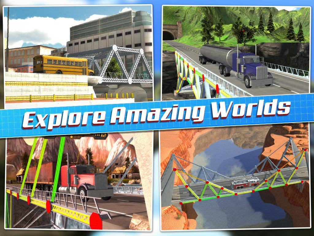 Bridge Construction Simulator 1.7.0. Скриншот 10