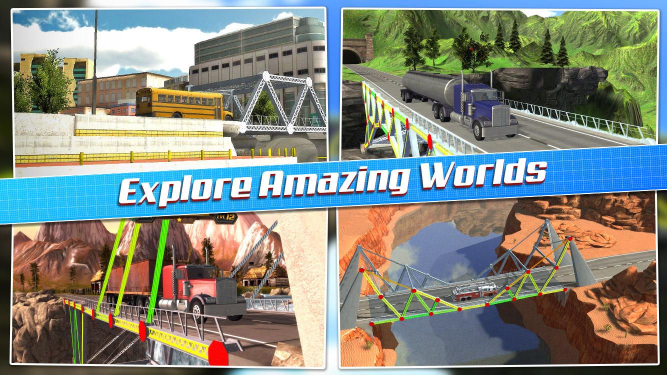 Bridge Construction Simulator 1.7.0. Скриншот 15