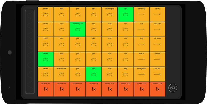 Dj Loop Pads 4.4.0. Скриншот 1