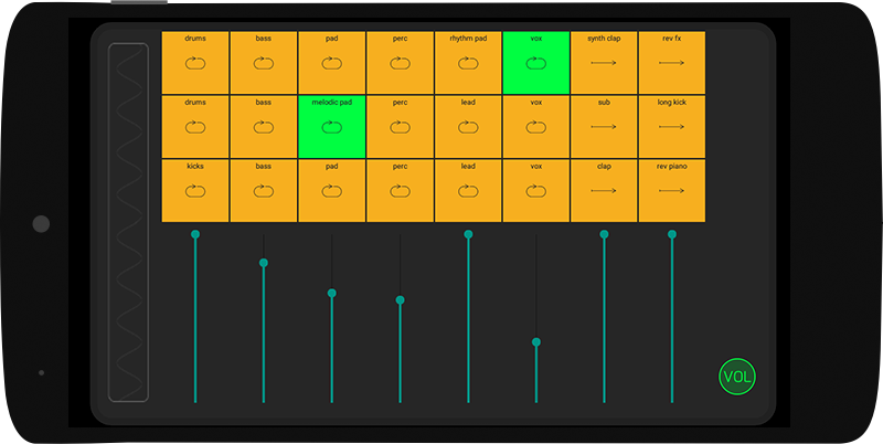 Dj Loop Pads 4.4.0. Скриншот 2