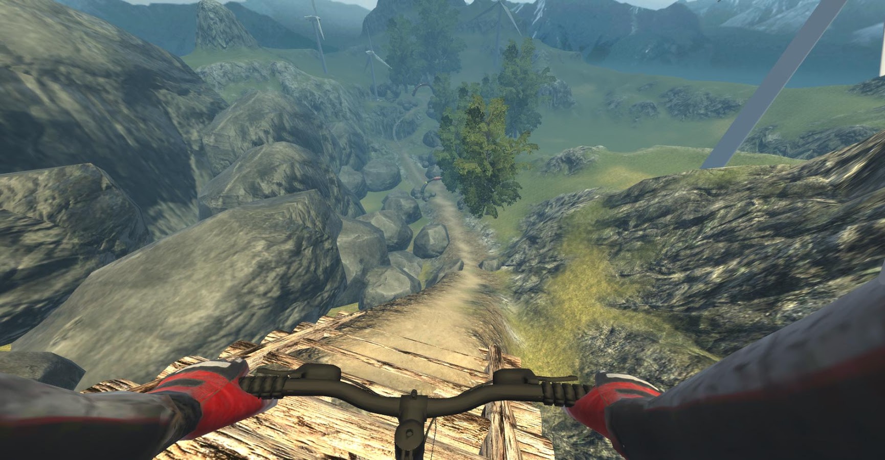 MTB DownHill: Multiplayer 1.0.30. Скриншот 5
