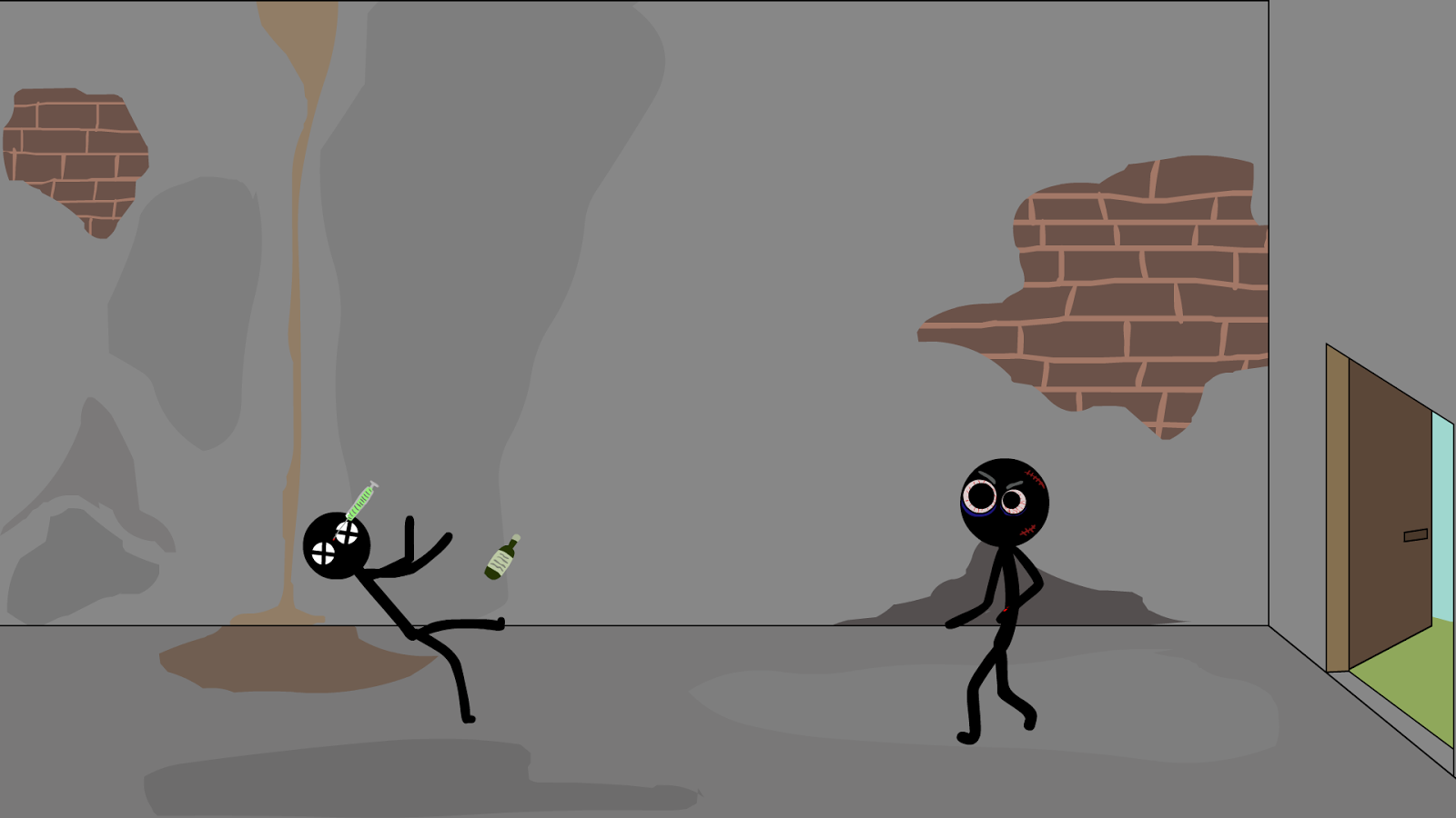 Stickman dormitory 1.1. Скриншот 4