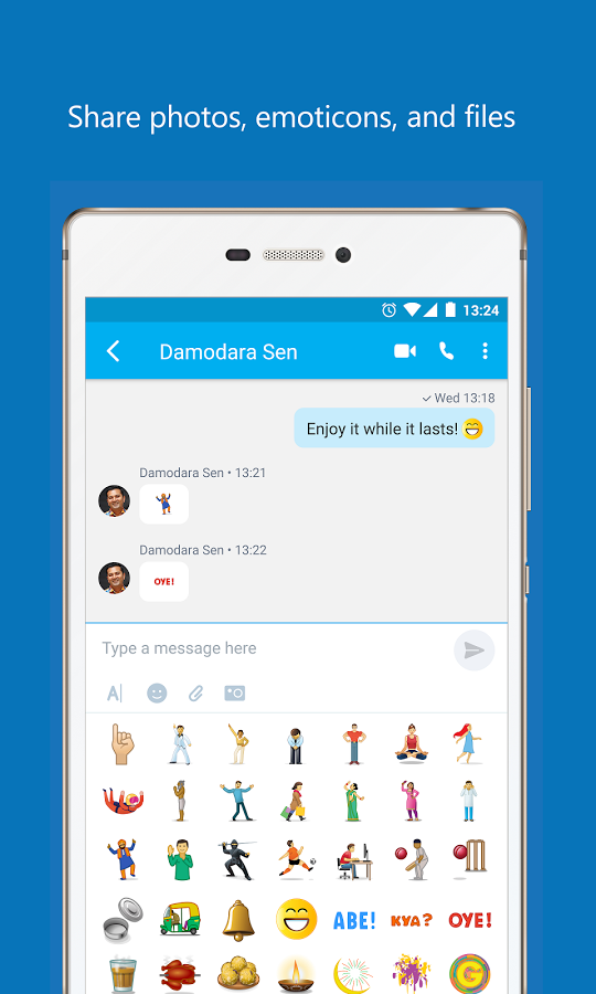 Skype Lite 1.89.76.1. Скриншот 3