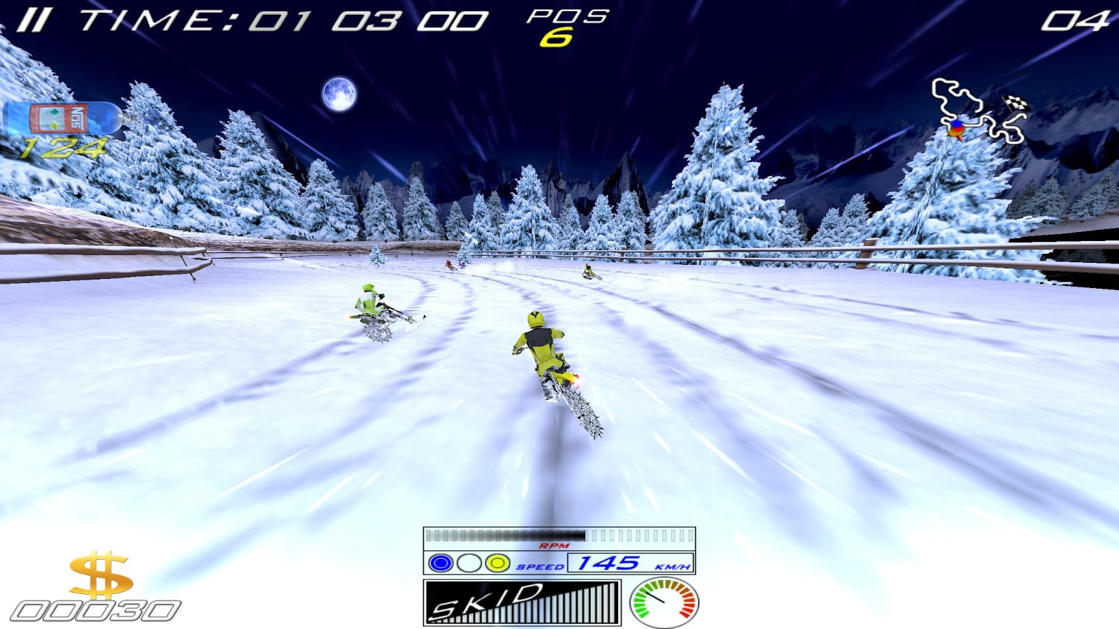 XTrem SnowBike 10.200. Скриншот 20