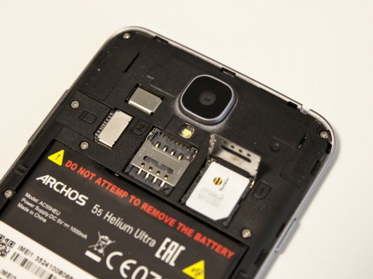 Обзор Archos 55 Helium Ultra — Связь. 1
