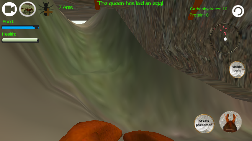 Ant Simulation 3D 2.3.6. Скриншот 3