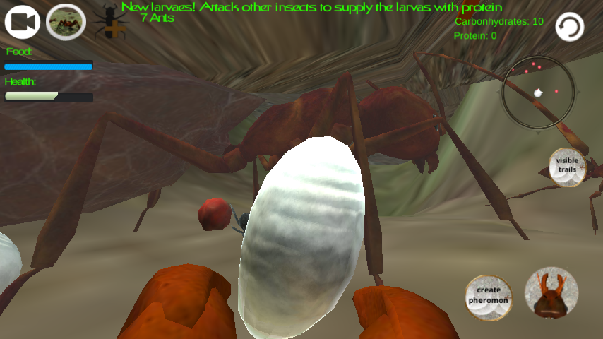 Ant Simulation 3D 2.3.6. Скриншот 5