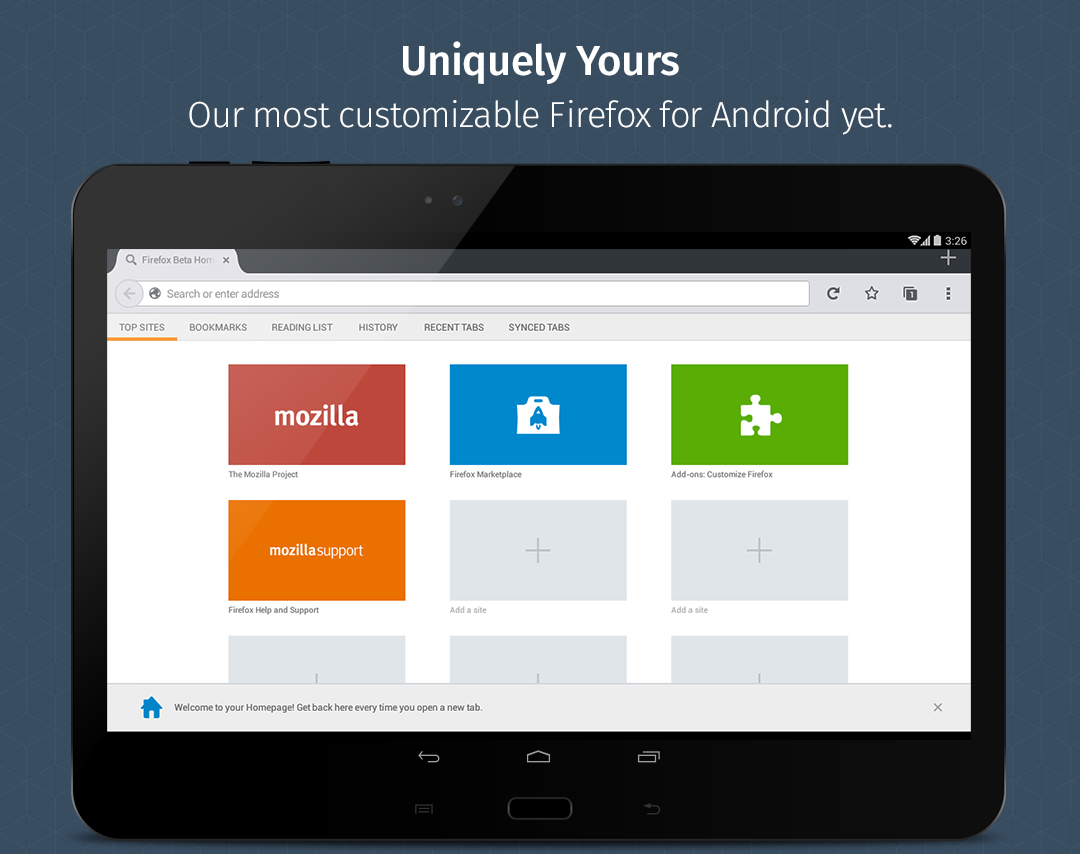 Firefox Beta 150.0b9. Скриншот 9