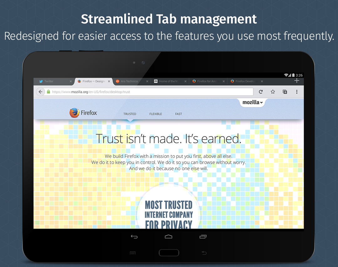 Firefox Beta 150.0b9. Скриншот 10
