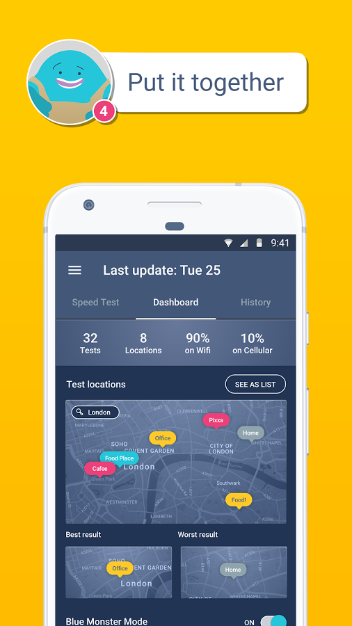 Meteor Speed Test 2.63.0-2. Скриншот 4