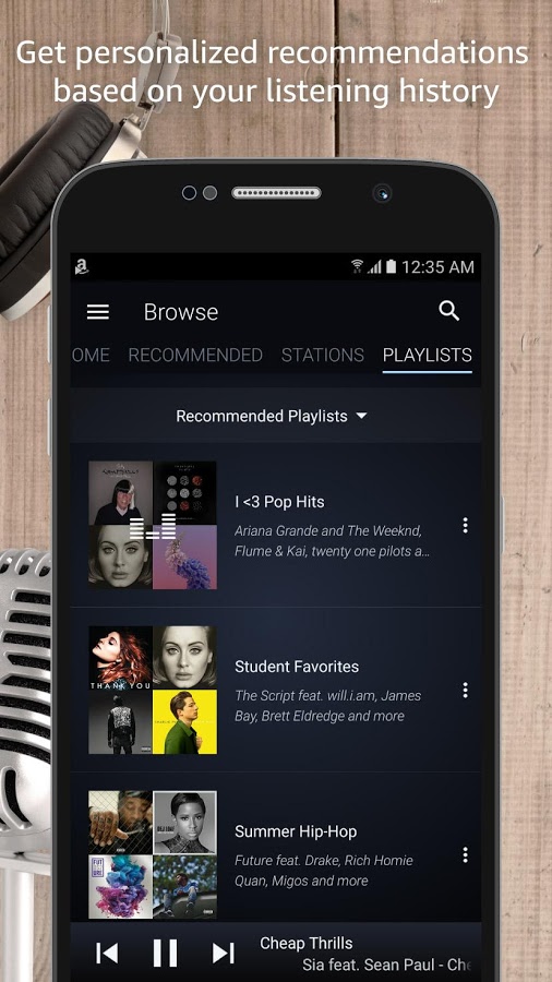 Amazon Music 26.13.1. Скриншот 3