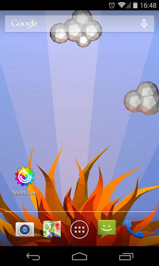 SpinIt Live Wallaper 1.03. Скриншот 3