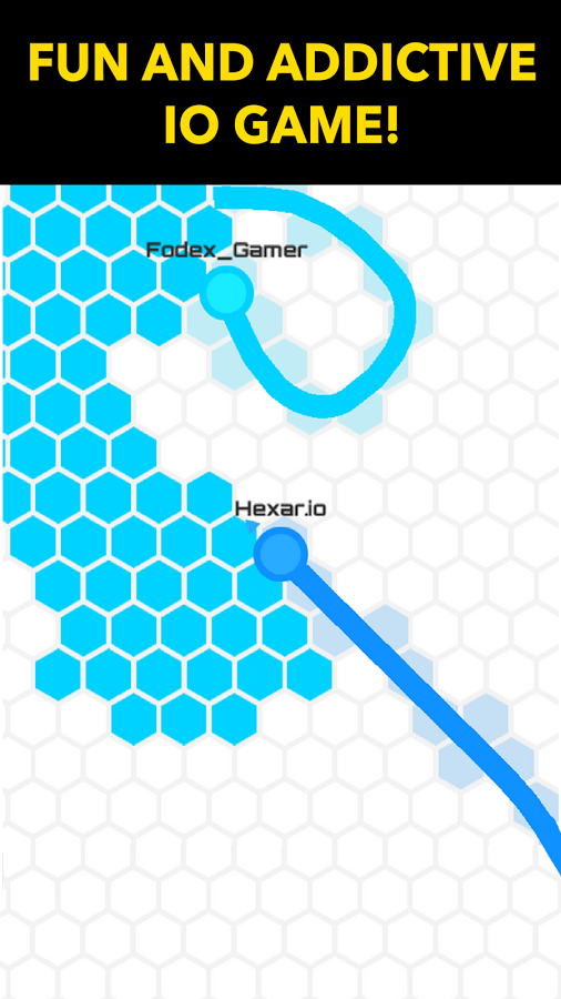 Hexar.io 2.0.2. Скриншот 1