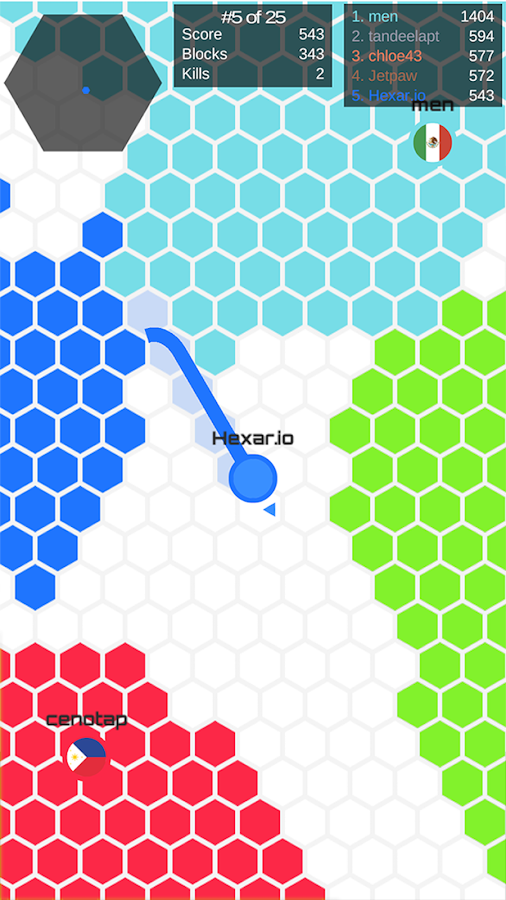 Hexar.io 2.0.2. Скриншот 12