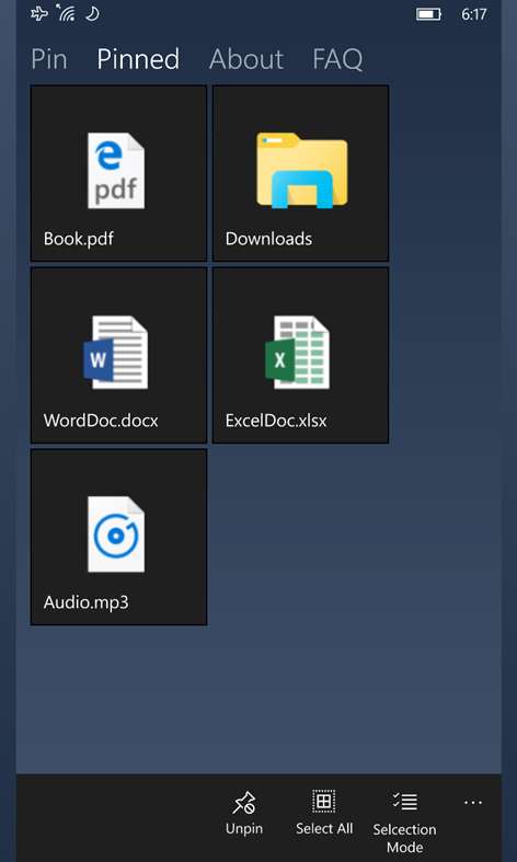 Pin Files 1.3.0.0. Скриншот 6