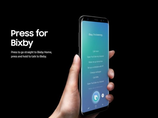 Как переназначить левую кнопку в Galaxy S8