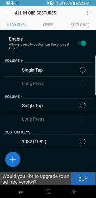 Как переназначить левую кнопку в Galaxy S8