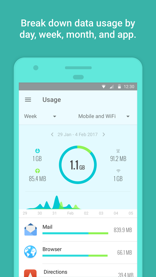 GlassWire – статистика трафика 3.0.396r. Скриншот 3
