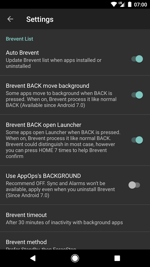 Brevent 4.2.31.1. Скриншот 3