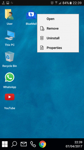 Computer Launcher 1.2. Скриншот 5