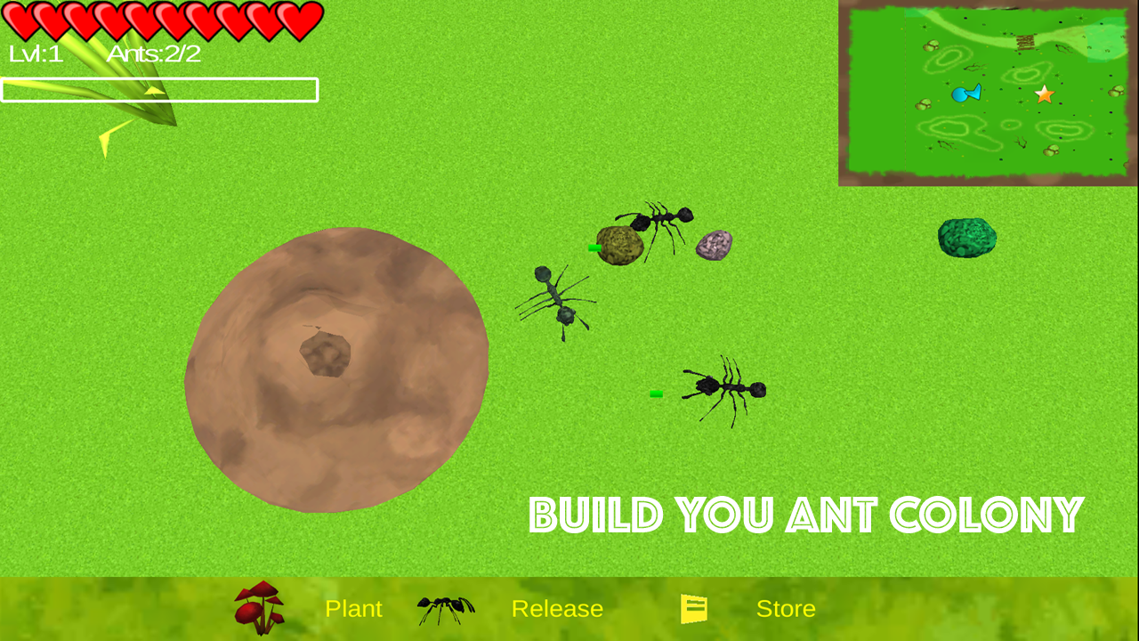 Ant Sim 1.2.2. Скриншот 2