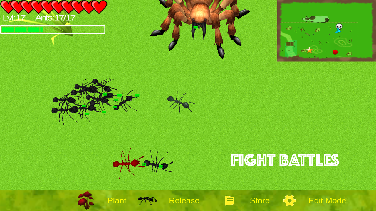 Ant Sim 1.2.2. Скриншот 7