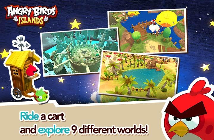 Angry Birds Islands 1.0.29. Скриншот 2