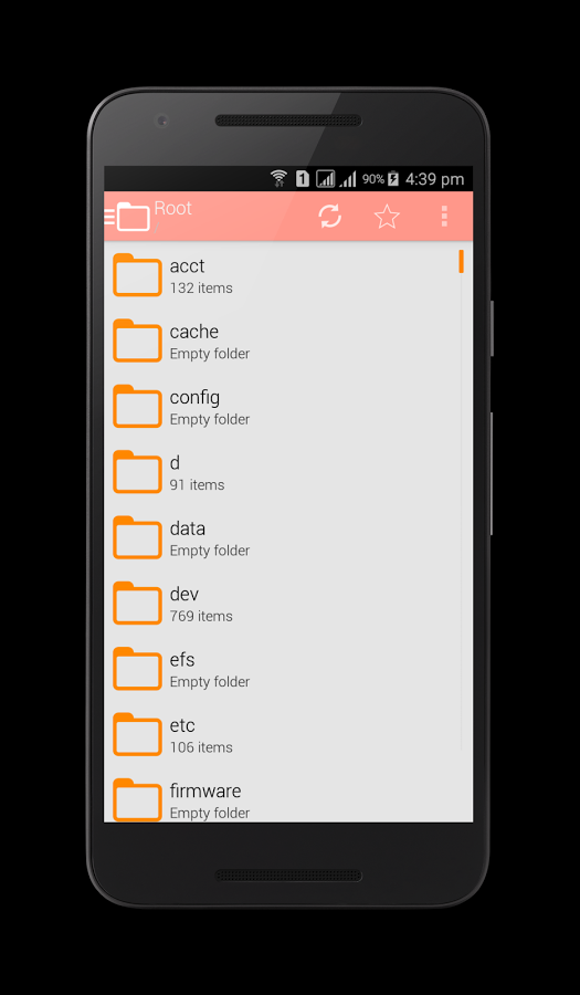 Framaroot File Manager 1.3. Скриншот 5