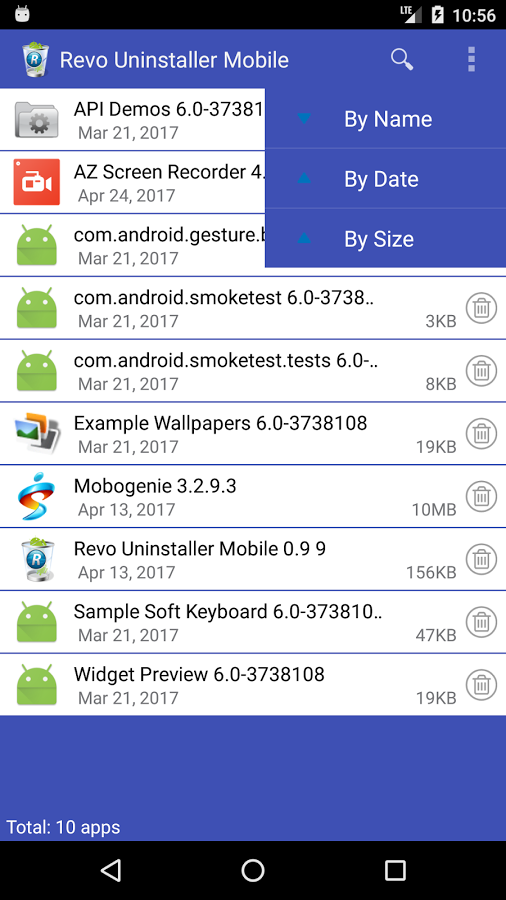Revo Uninstaller Mobile 3.1.220. Скриншот 4