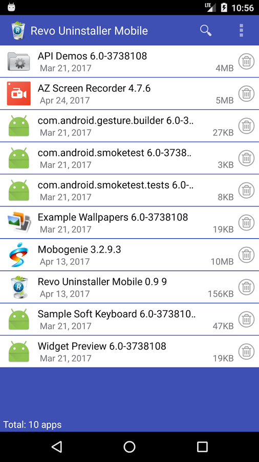 Revo Uninstaller Mobile 3.1.220. Скриншот 6